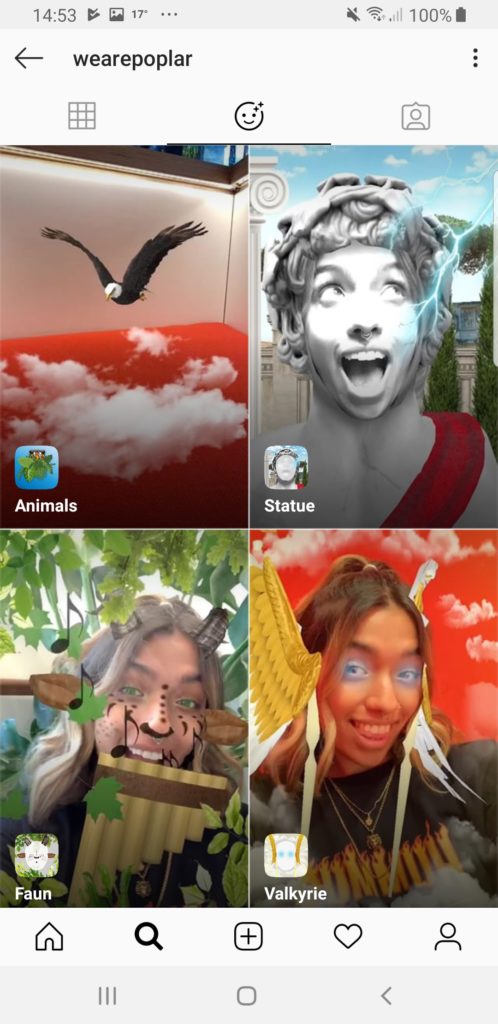 how to share facebook effects how to share instagram effects how to share snapchat effects